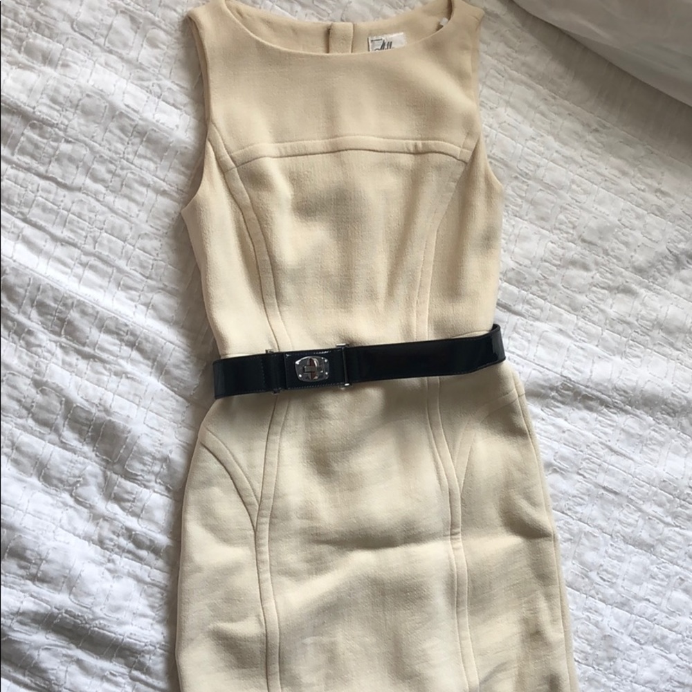 Winter white milly dress